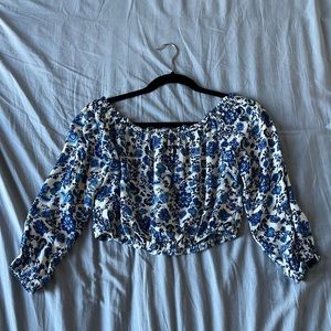 Floral Crop Top